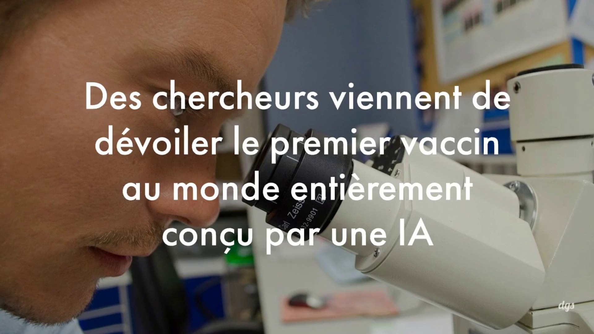 Premier vaccin de la grippe conçu par intelligence artificielle (IA) X1080