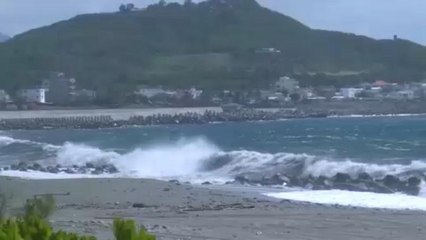 Tájfun közelít Tajvan felé