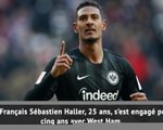 Transferts - West Ham casse sa tirelire pour Haller