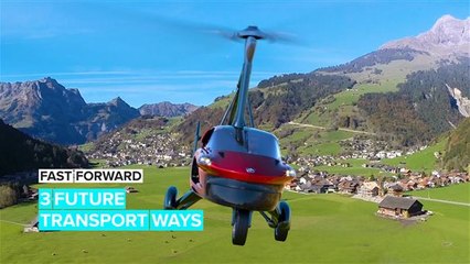 Futuristic Transport: Getting around never looked so cool