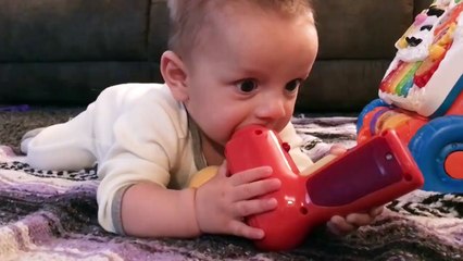 A Little Fun For New Day - Funny Cute Baby  P1