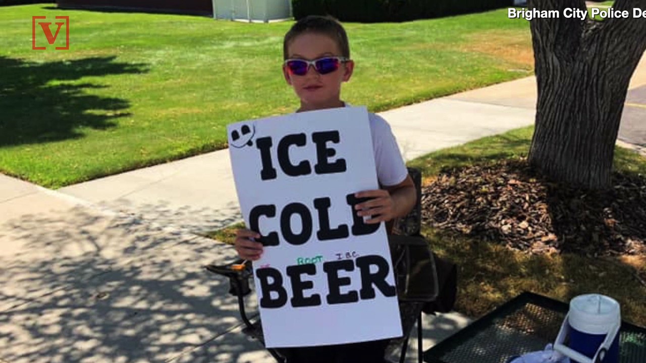 Utah Boy Selling "ICE COLD BEER" Caught The Attention of Local Police