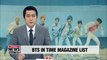 BTS listed as one Time's 25 most influential people on internet