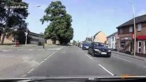 UK scooter rider gets flung like a rag doll after undercutting traffic and colliding with car