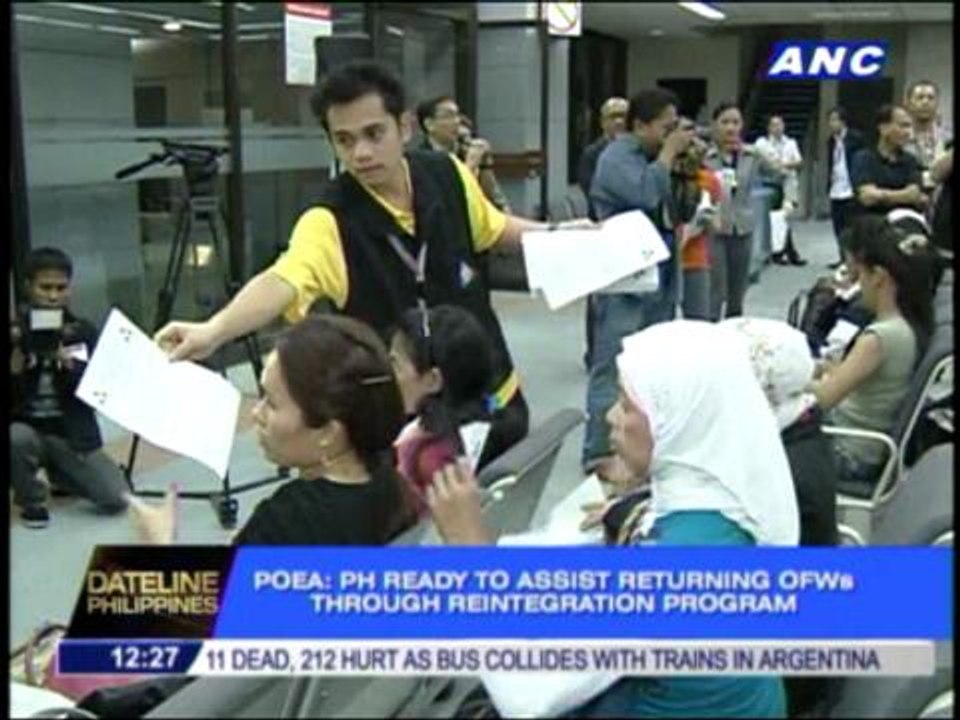 POEA: PH has reintegration program for returning OFWs