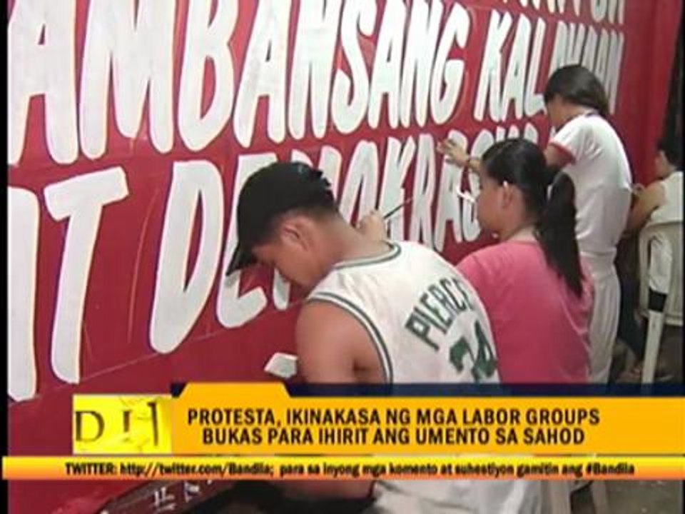 Labor Day protesters call for higher wages