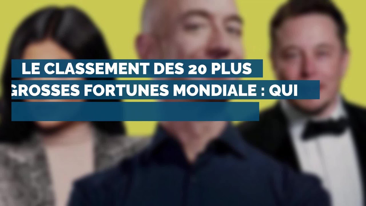 Le Classement Forbes Les 20 Fortunes Mondiales Vidéo Dailymotion 8848