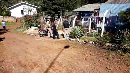 Cão bravo mobiliza bombeiros ao Bairro Santa Felicidade