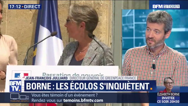 Elisabeth Borne à l'Écologie: le directeur de Greenpeace France se dit très sceptique sur sa capacité à faire mieux que ses prédécesseurs