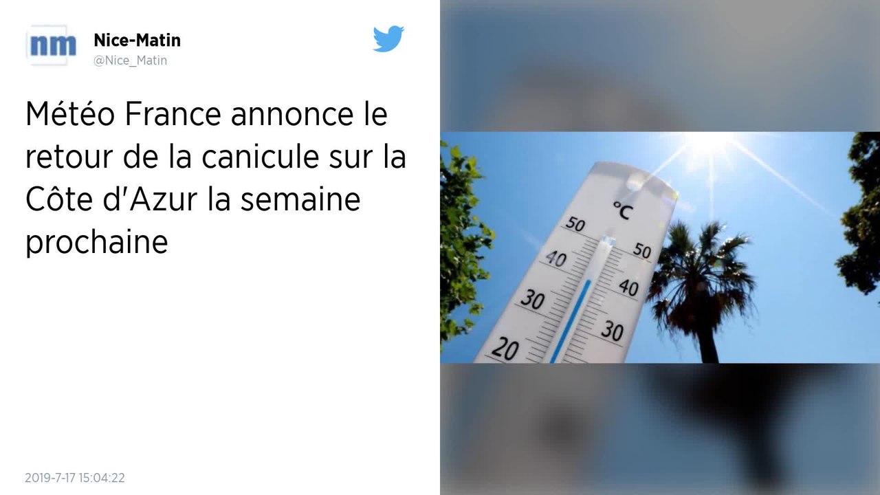 La canicule de retour la semaine prochaine, confirme Météo France ...