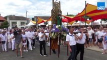 La procession de la Madeleine dans les rues de Mont-de-Marsan