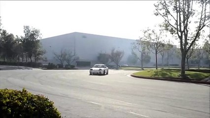 Drift Car Handbrake Testing Goes Wrong