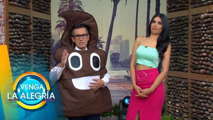 Sergio 'El emoji' nos saca de nuestro mundo de mentiras. | Venga La Alegría