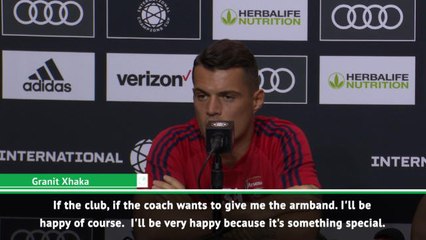 Xhaka ready to take leadership responsibility