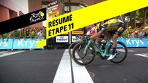 Résumé - Étape 11 - Tour de France 2019