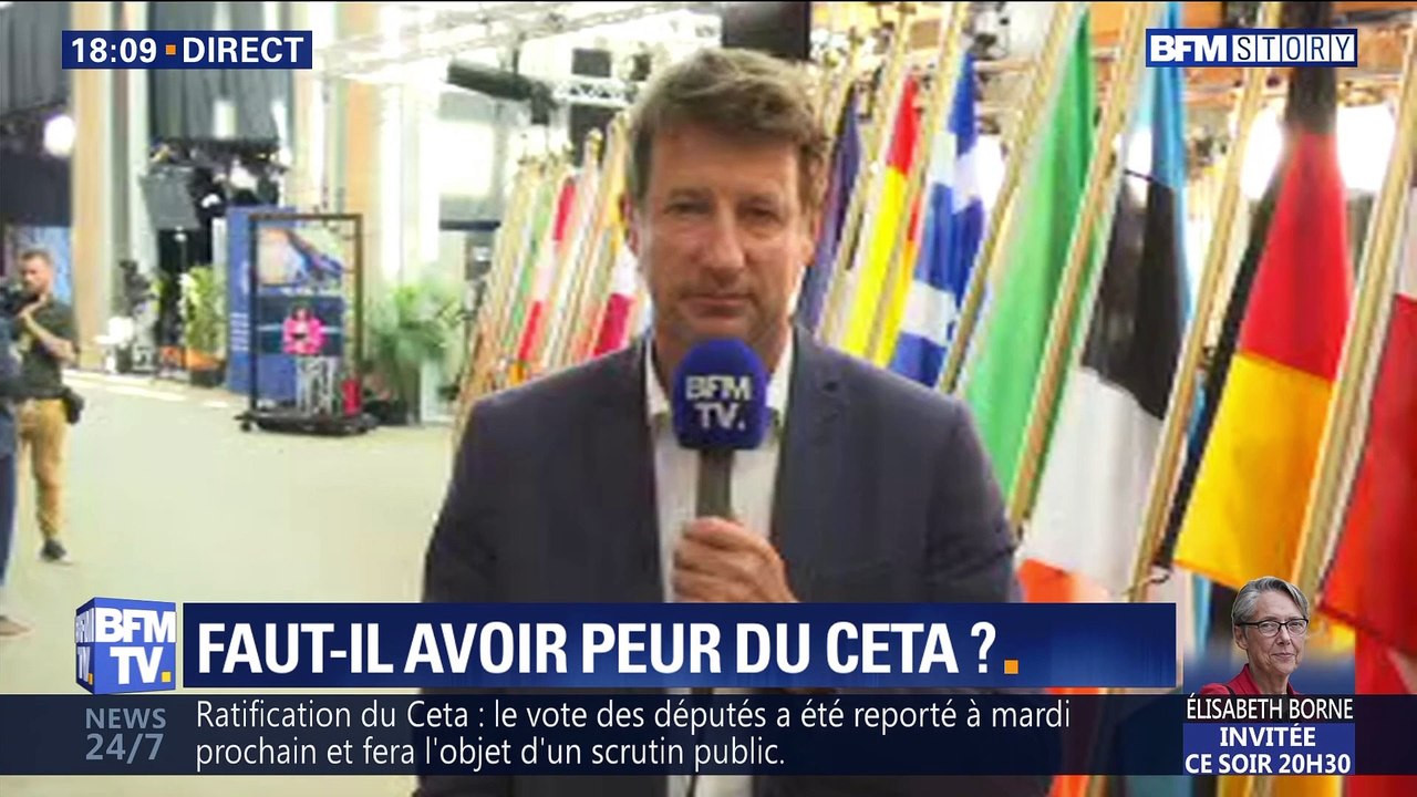 Yannick Jadot: "le gouvernement n’assume pas cet accord (CETA) devant l'opinion publique"