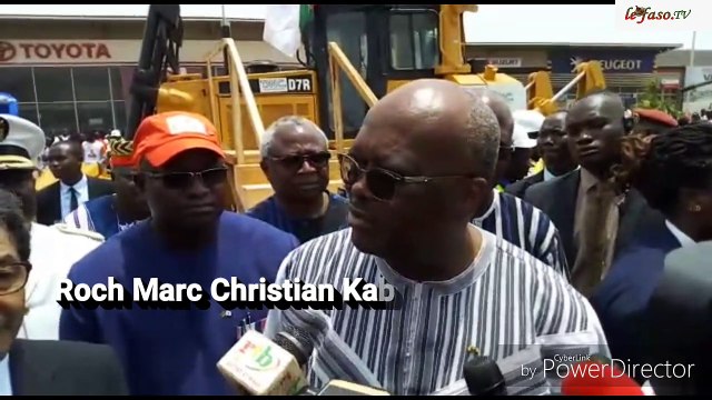 Boulevard des Tansoba de Ouagadougou Le président Roch Kaboré lance officiellement les travaux de réhabilitation
