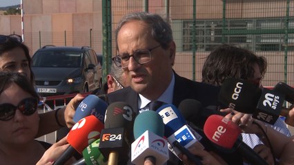 Torra no apoyará a Sánchez sin una propuesta "para dar voz a Cataluña"