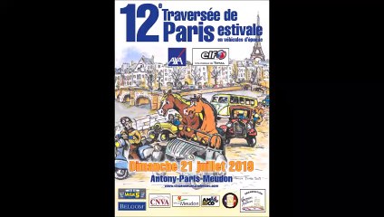 Interview de Jacques d'Andréa pour la 12 ème Traversée de Paris estivale