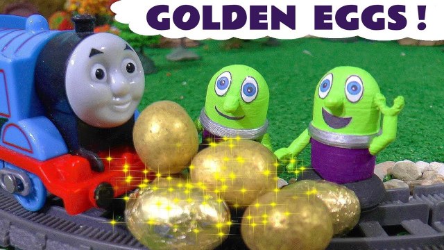 Funny Funlings Golden Eggs Treasure Hunt with Thomas and Friends in this Family Friendly Toy Story Full Episode English