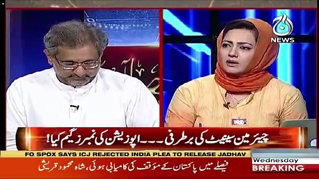 Raabta Muhim Kab Say Shuru Horahi Hai Aur Ye Kab Tak Ye Chalegi-Asma Shirazi To Shahid Khaqan
