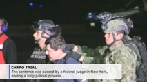 El Chapo sentenced to life for drug trafficking by New York judge