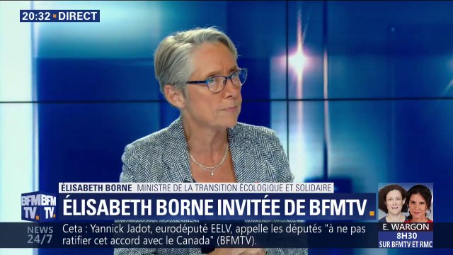 Élisabeth Borne: La transition écologique et solidaire, c'est l'une des priorités de cet acte II du quinquennat