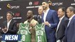 Kemba Walker Introduced As Boston Celtics New Point Guard