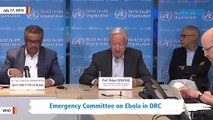 WHO Announces Congo's Ebola Outbreak A 'Health Emergency Of International Concern'