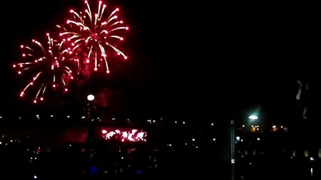 Festival du feu dartifice de MONTREAL 29JUIN2019 : Le Quebec