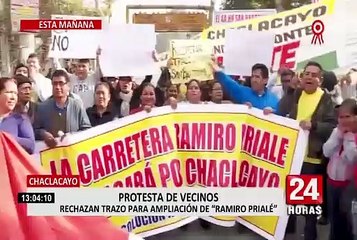 Muñoz: “He puesto alternativas para mejorar trazo actual de la Ramiro Prialé”