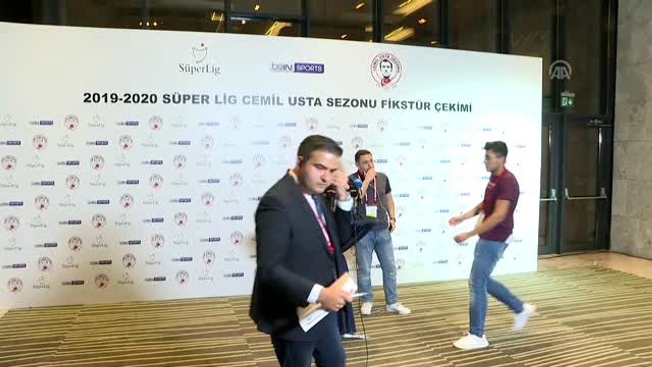 Futbol: Spor Toto Süper Lig fikstür çekimi yapıldı