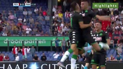 0-2 Giannis Bouzoukis Goal -  Feyenoord 0-2 Panathinaikos 17.07.2019