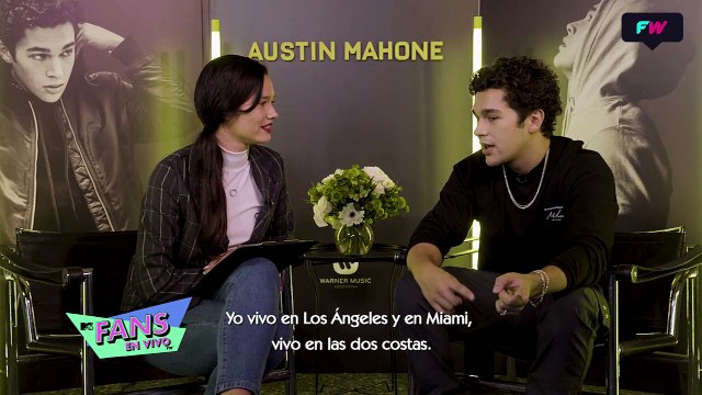 Entrevista a Austin Mahone para MTV Fans en Vivo