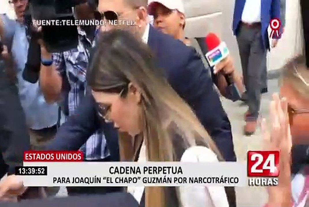 ´El Chapo´ Guzmán fue condenado a cadena perpetua por la justicia de EE.UU.