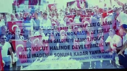 Bakan Pekcan, şehit esnafların yakınlarıyla buluştu