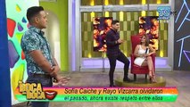 Sofía Caiche y su ex Rayo Vizcarra nuevamente frente a frente en la televisión