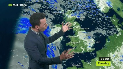 MET Office Weather - National - Tuesday 28th May 2019