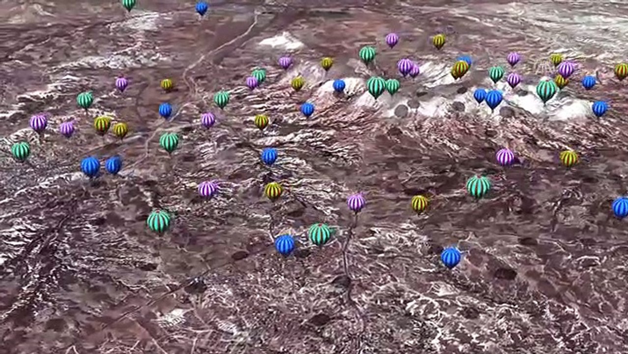 150 bin turist tam buraya baktı