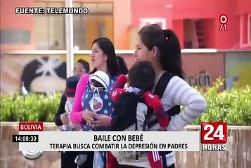 Conozca la nueva terapia de bailar con sus bebés para combatir el estrés