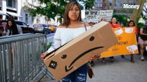 Amazon workers strike against inhumane working conditions and ties to ICE