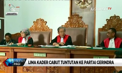 Ingin Tempuh Jalur Hukum di MK, 5 Kader Cabut Gugatan ke Partai Gerindra