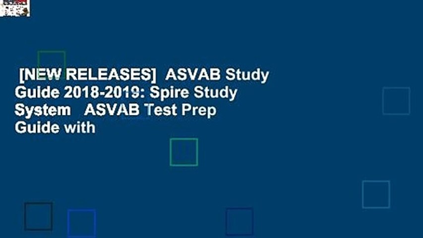 [NEW RELEASES]  ASVAB Study Guide 2018-2019: Spire Study System   ASVAB Test Prep Guide with