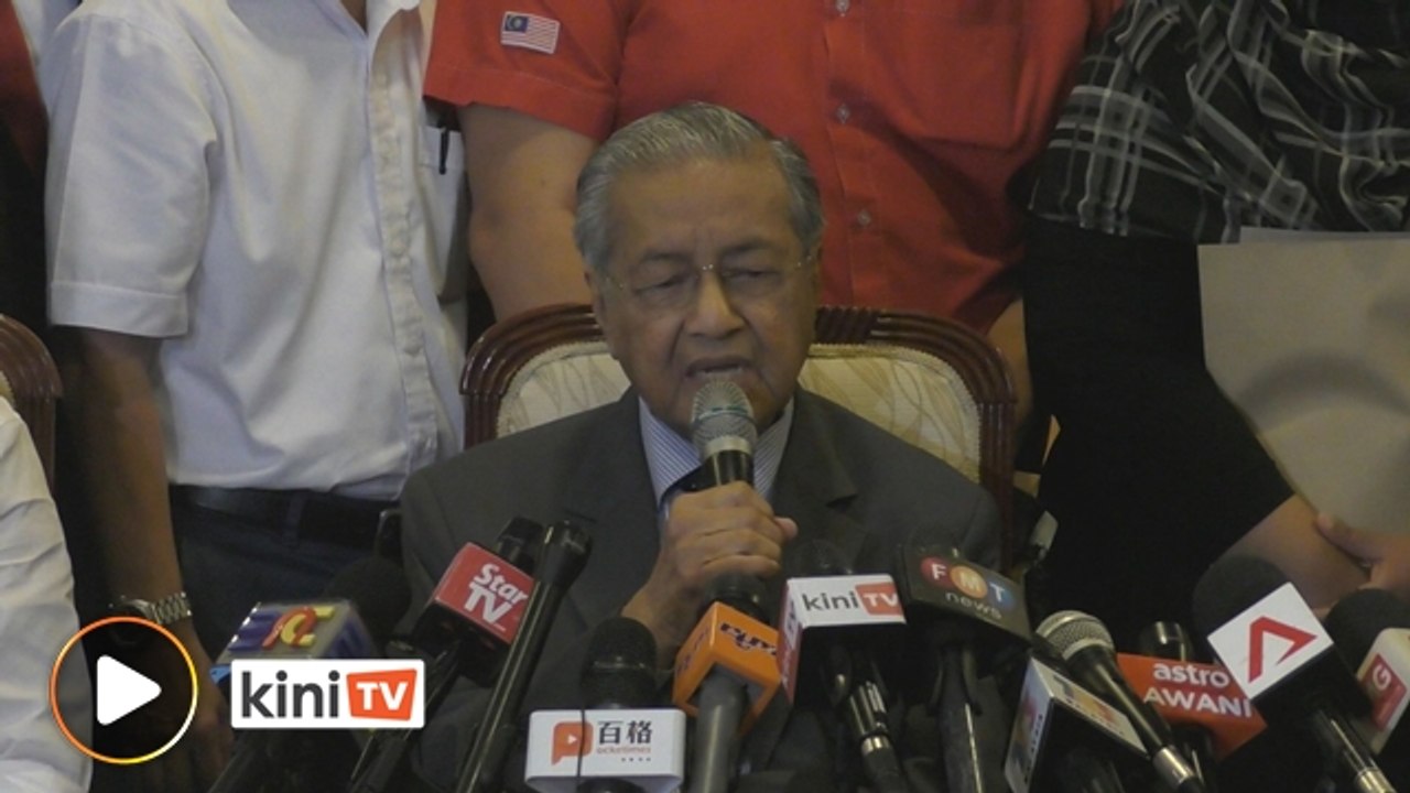 LIVE: Sidang media Dr M selepas Mesyuarat Jawatankuasa Khas Kabinet Mengenai Anti Rasuah (JKKMAR) kali ke-9 di Putrajaya