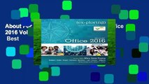 About For Books  Exploring Microsoft Office 2016 Volume 1 (Exploring for Office 2016)  Best
