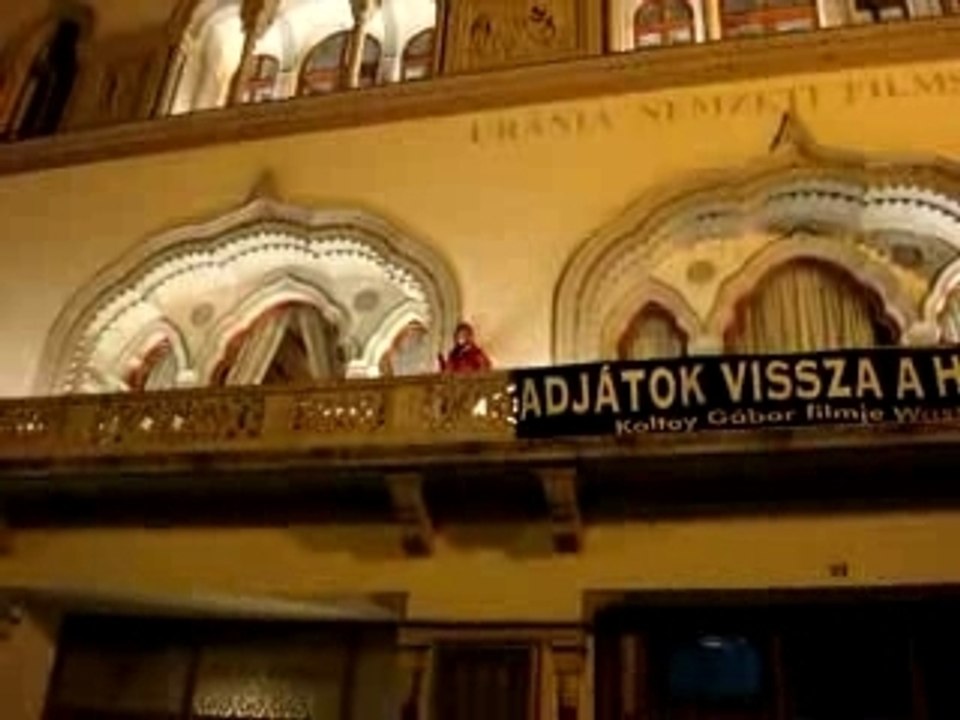 dance d'audrey à Budapest !