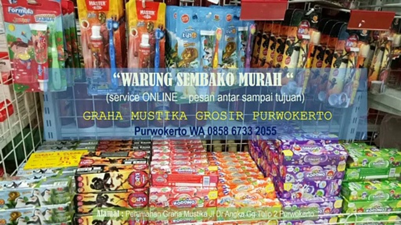 [Pusat Distributor] Toko Sembako Grosir di Sokanegara. Purwokerto Timur, 0858 6733 2055
