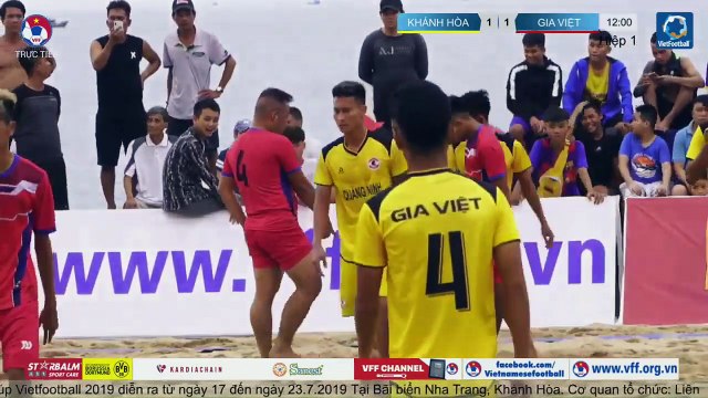 TRỰC TIẾP | KHÁNH HÒA - GIA VIỆT | Giải bóng đá Bãi biển Vô địch Quốc gia | VFF Channel