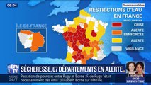 Sécheresse: quels sont les départements concernés?