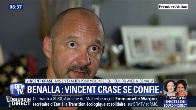 On n'y va pas pour castagner, on y va pour observer et comprendre. Vincent Crase se confie sur ses actes lors du 1er-Mai
